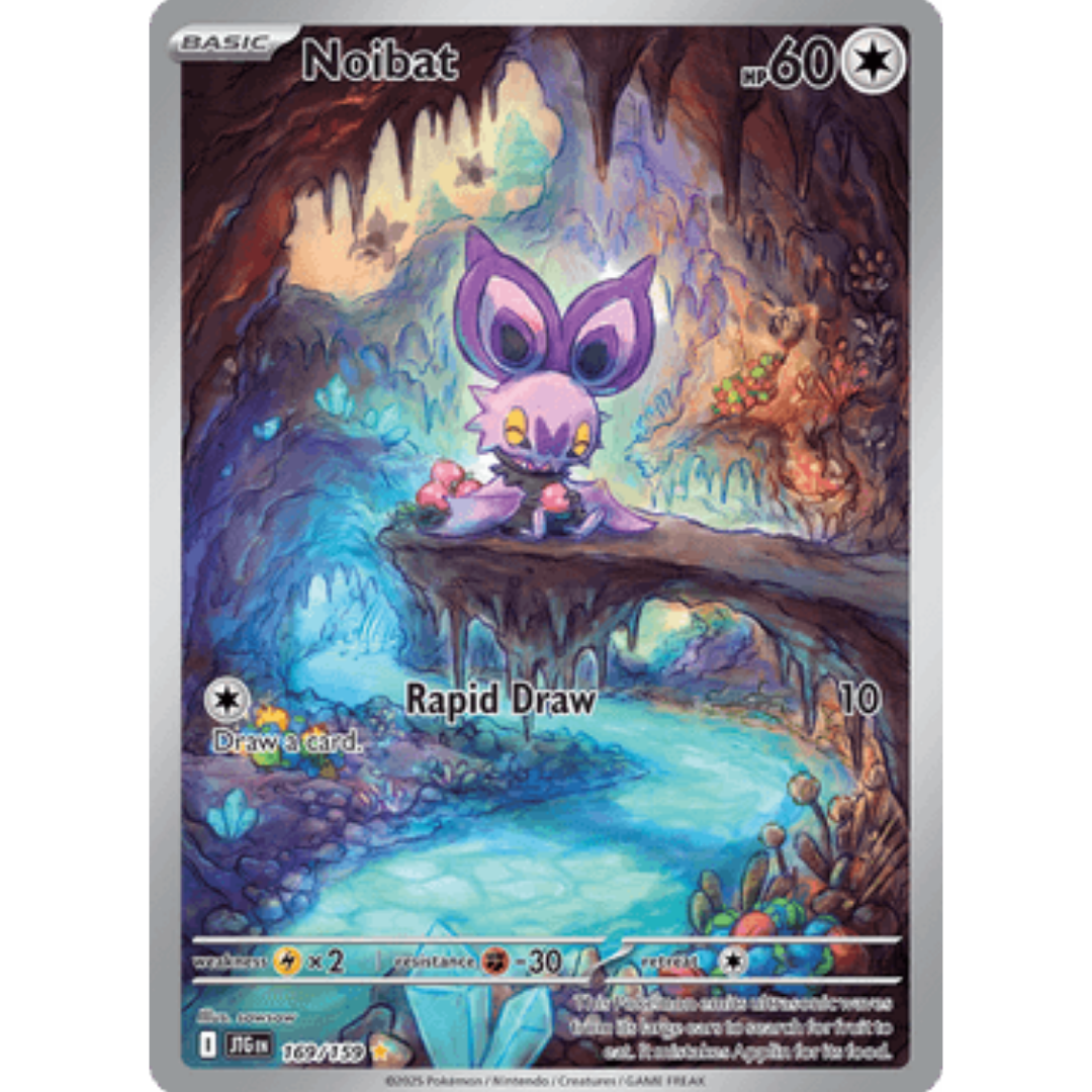 Noibat 169/159 - Holofoil SV09 Journey Together - Illustration Rare