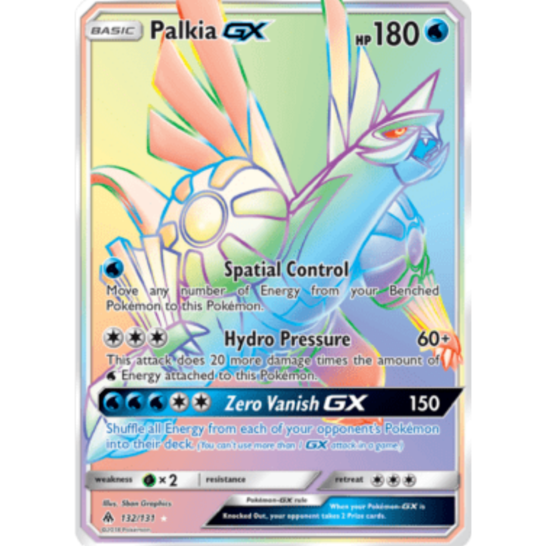 Palkia GX (Secret) - Holofoil SM Forbidden Light - Secret Rare
