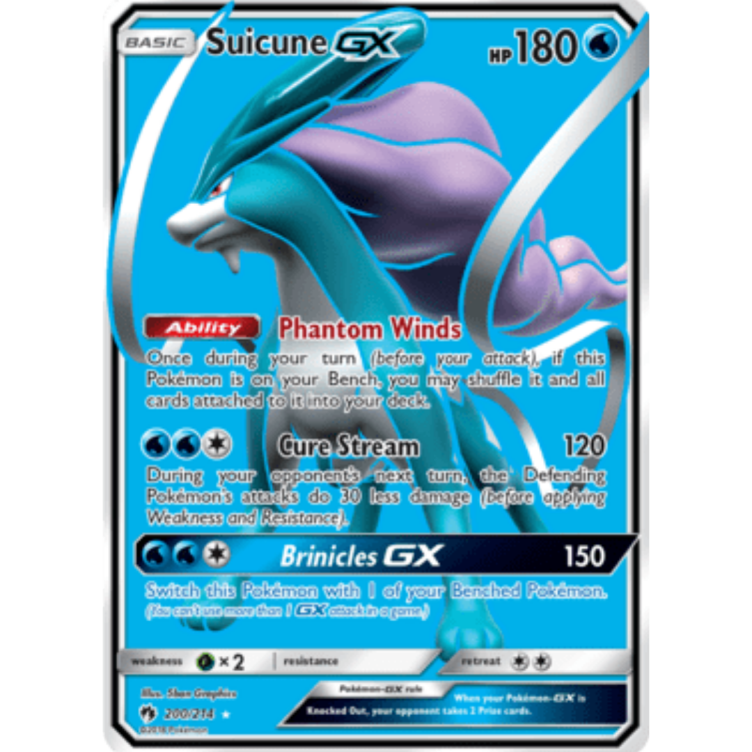 Suicune GX (Full Art) - Holofoil SM Lost Thunder - Ultra Rare