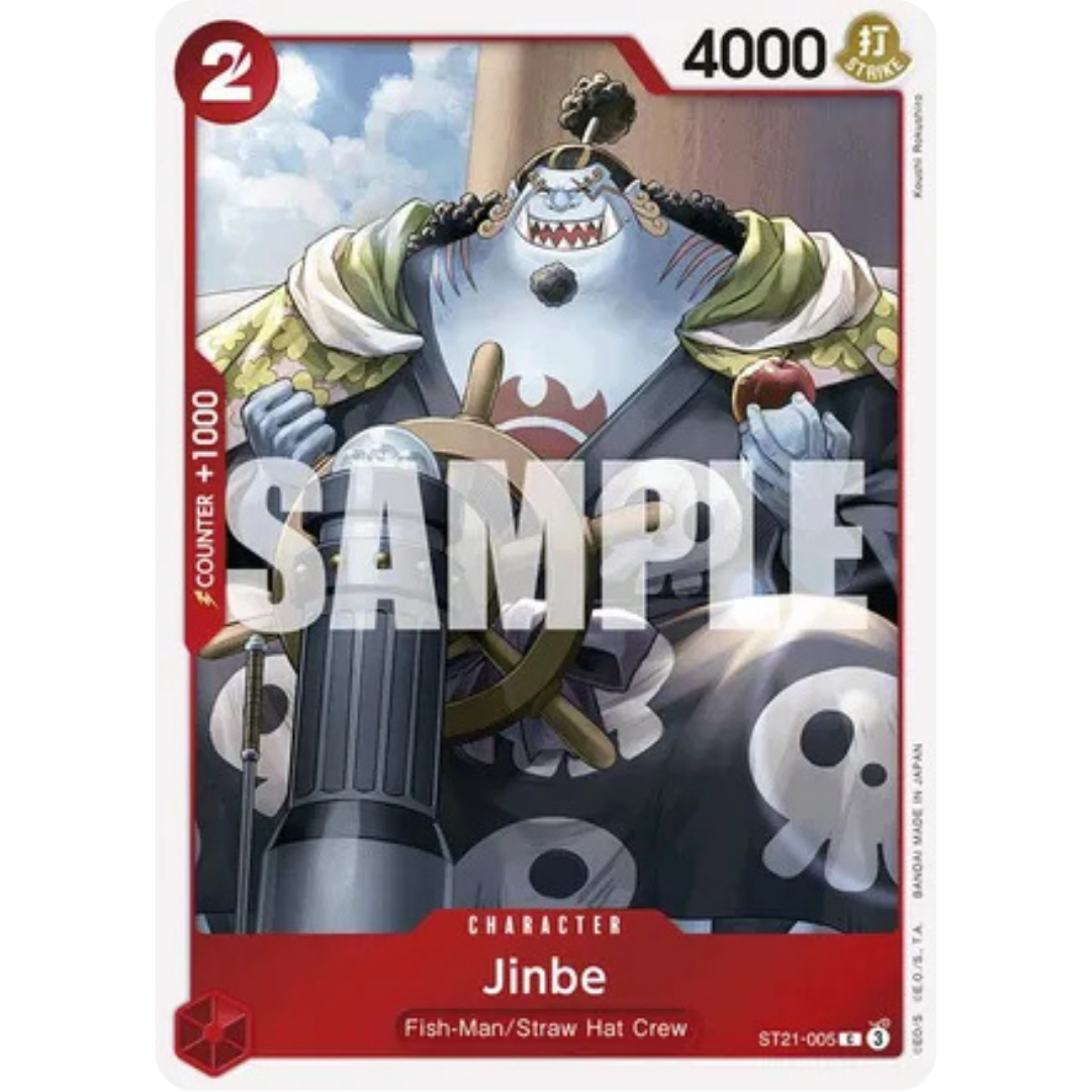 Jinbe (ST21-005) - Starter Deck EX: Gear 5 Foil