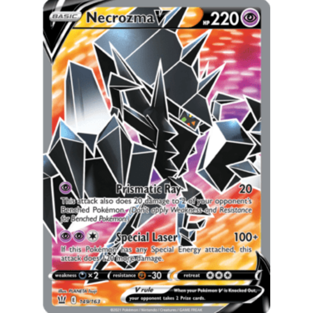 Necrozma V (Full Art) 149 - Holofoil SWSH05 Battle Styles - Ultra Rare