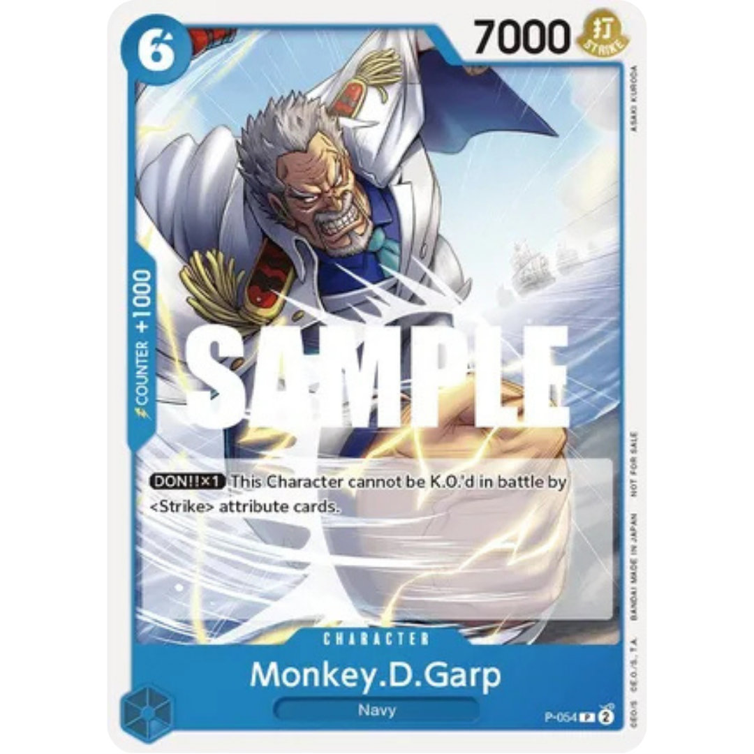 Monkey.D.Garp (Sealed Battle Kit Vol. 1) (P-054) - One Piece Promotion Cards