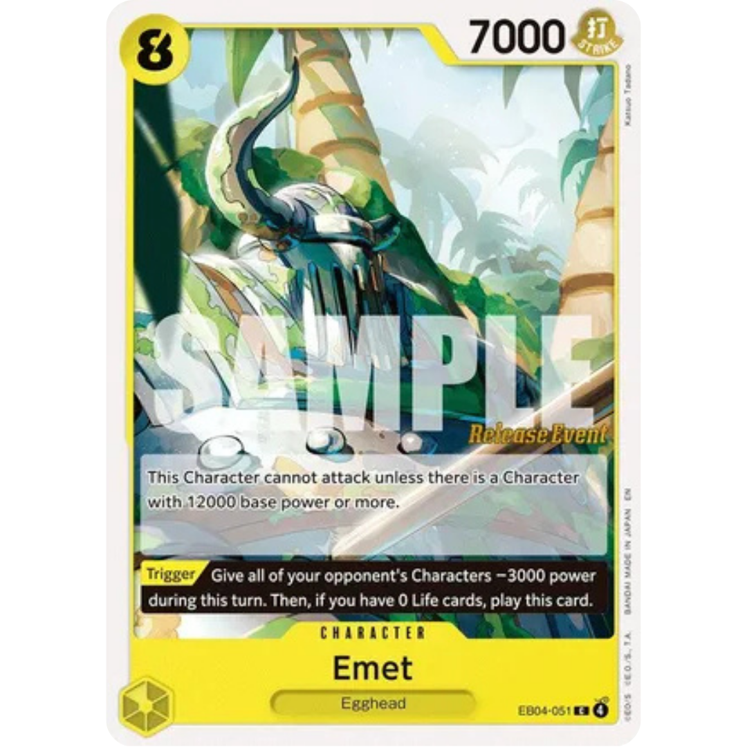 Emet (EB04-051) - Adventure on Kami's Island Release Event Cards