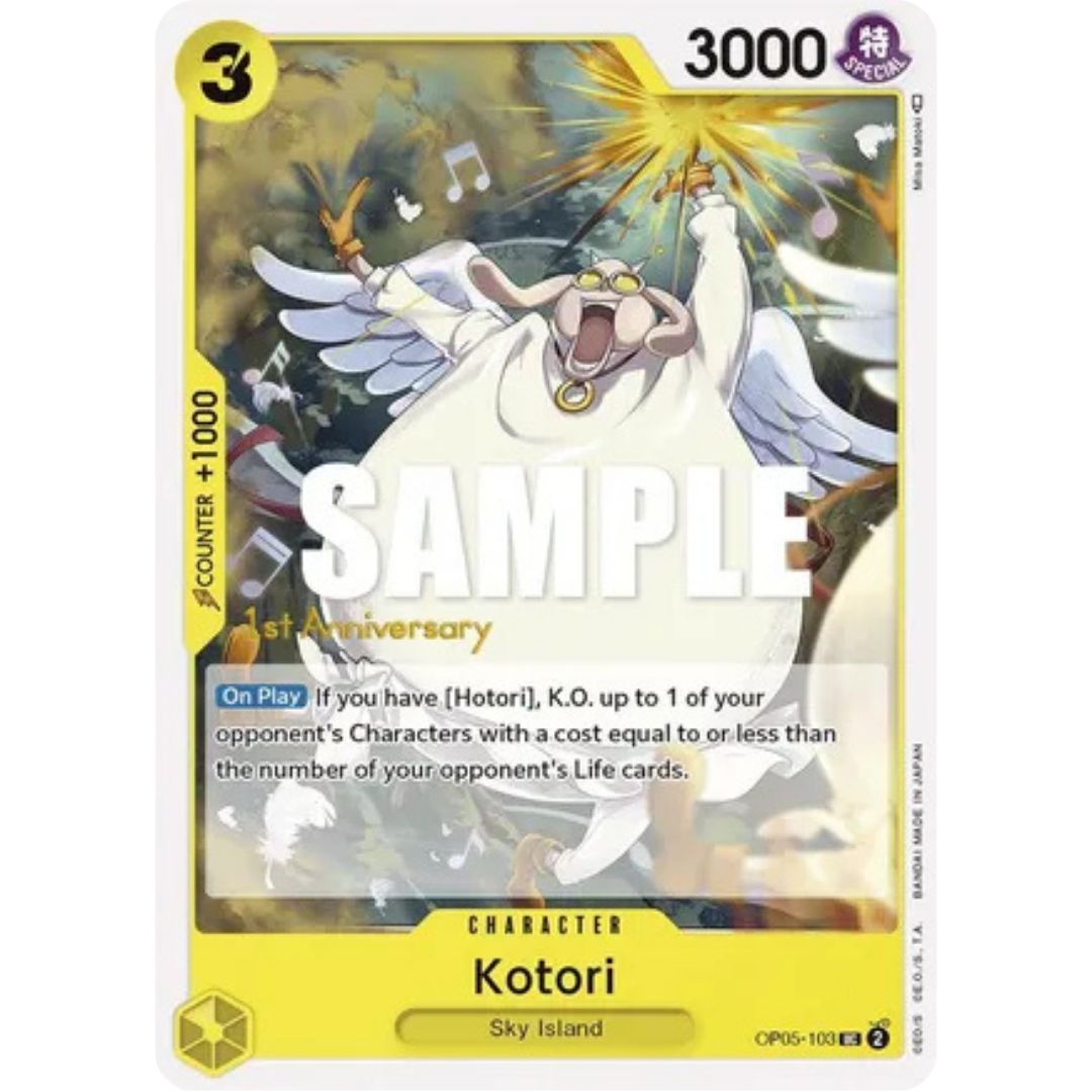Kotori (OP05-103) - Awakening of the New Era: 1st Anniversary Tournament Cards