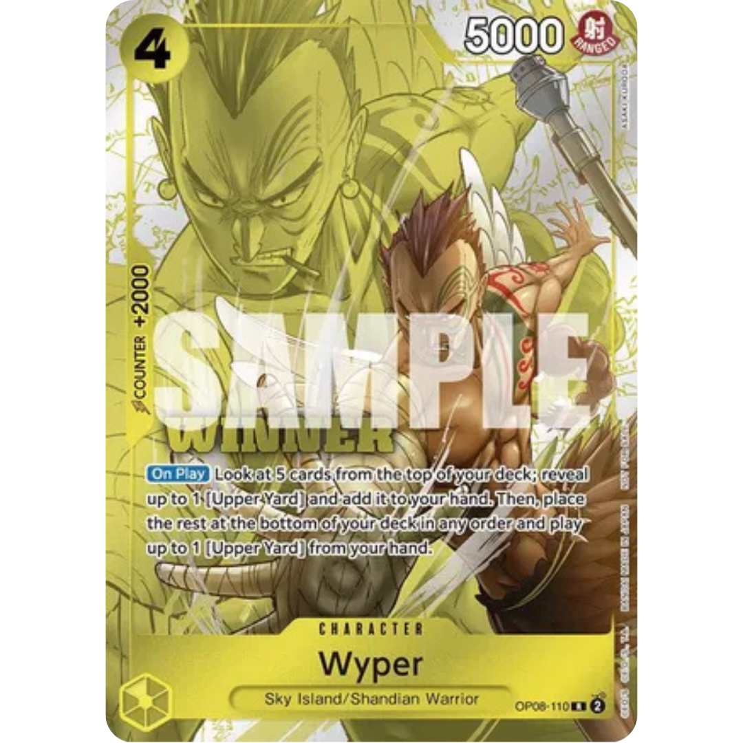 Wyper (Winner Pack 2025 Vol. 2) (OP08-110) - One Piece Promotion Cards Foil