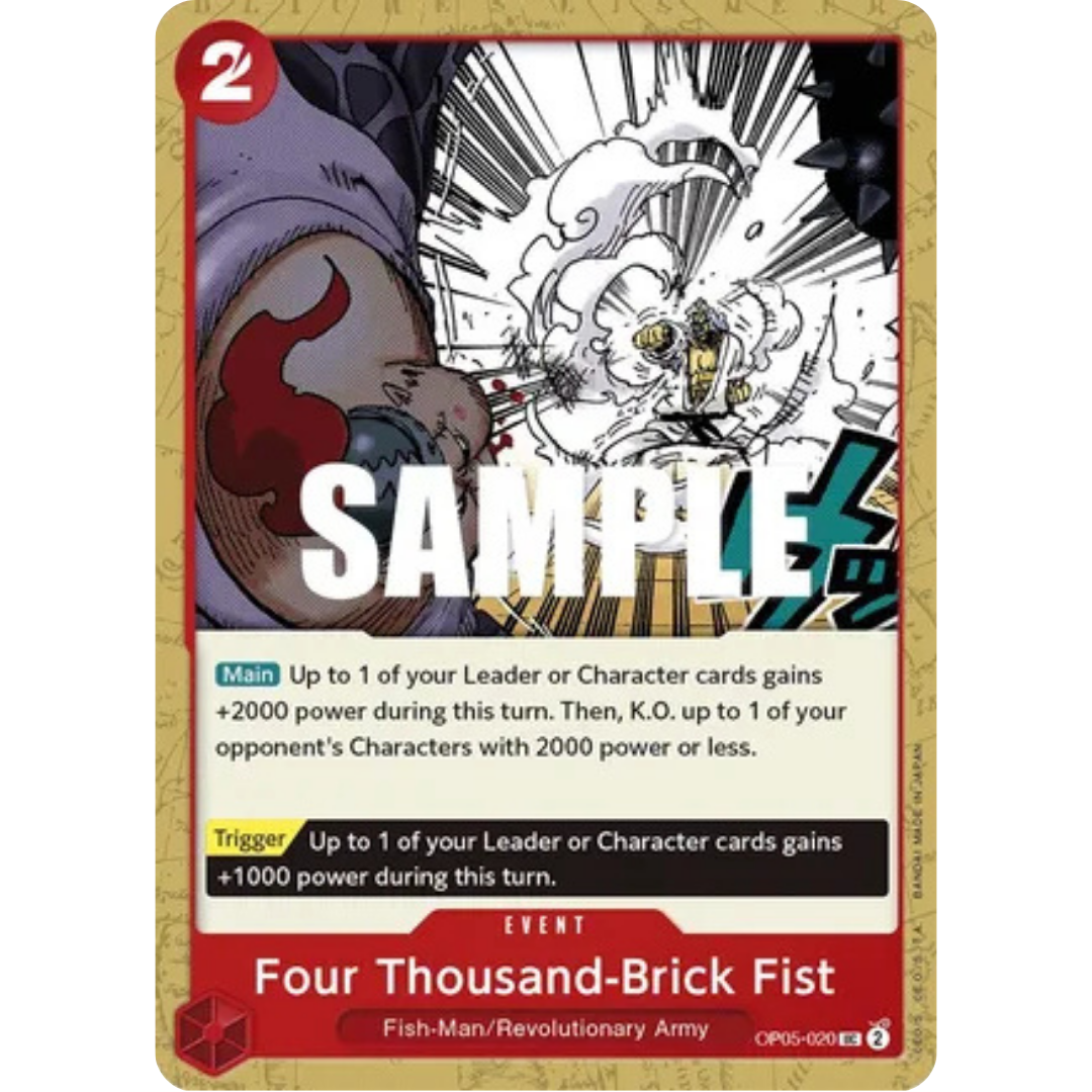 Four Thousand-Brick Fist (OP05-020) - Awakening of the New Era