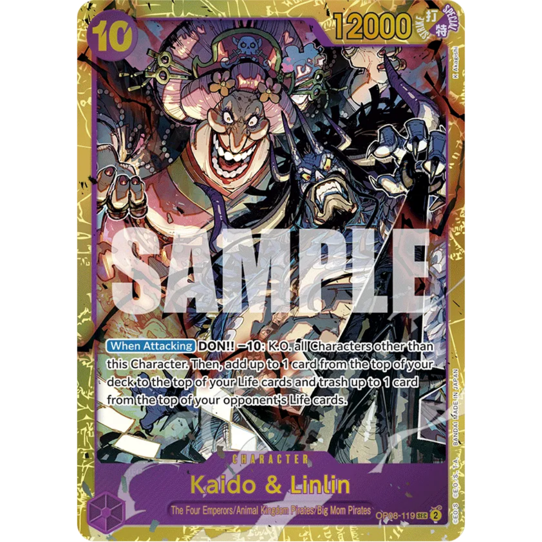 Kaido & Linlin (OP08-119) - Two Legends Foil
