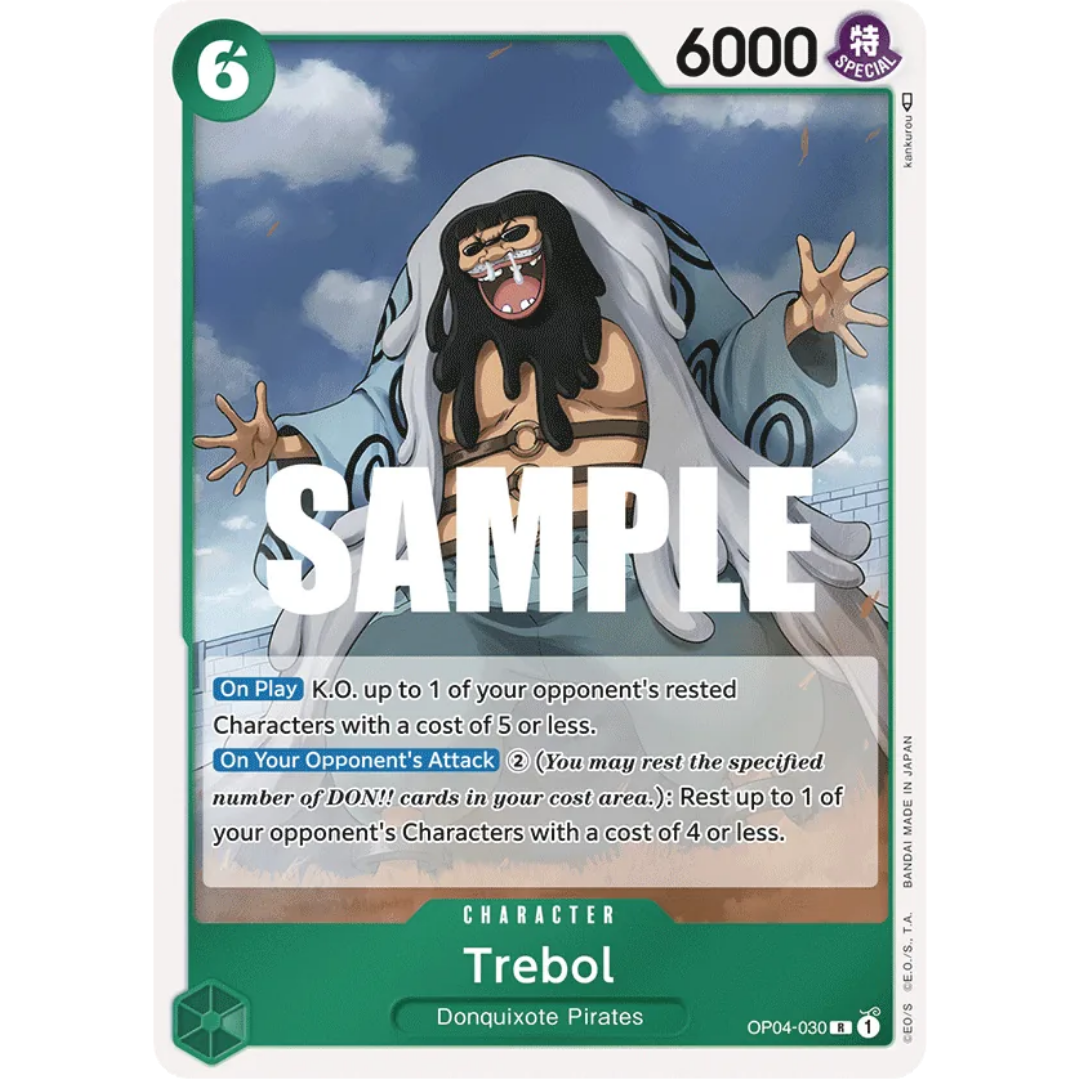 Trebol (OP04-030) - Kingdoms of Intrigue Foil