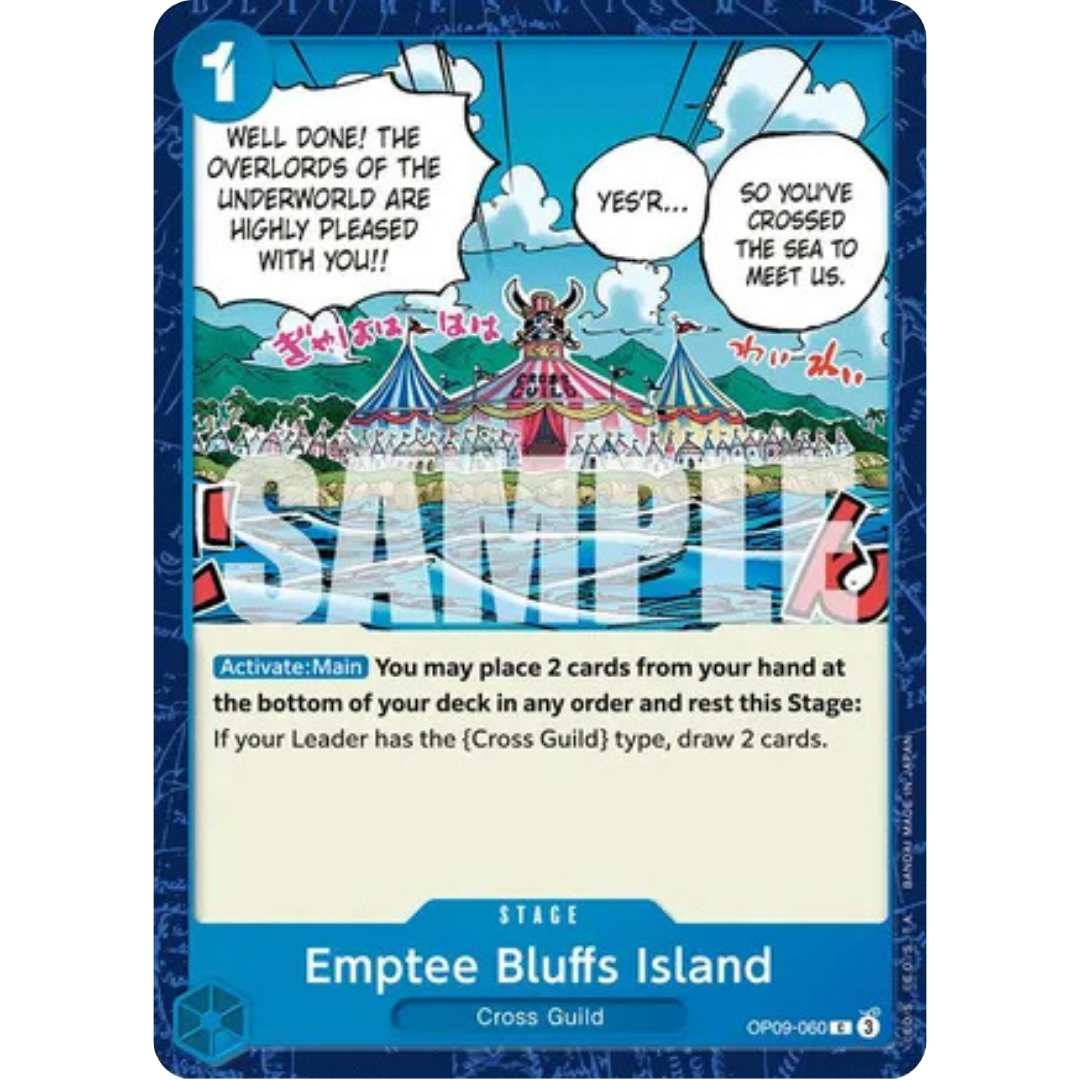 Emptee Bluffs Island (OP09-060) - Emperors in the New World