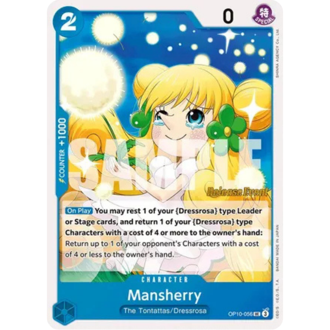 Mansherry (OP10-056) - Royal Blood Release Event Cards