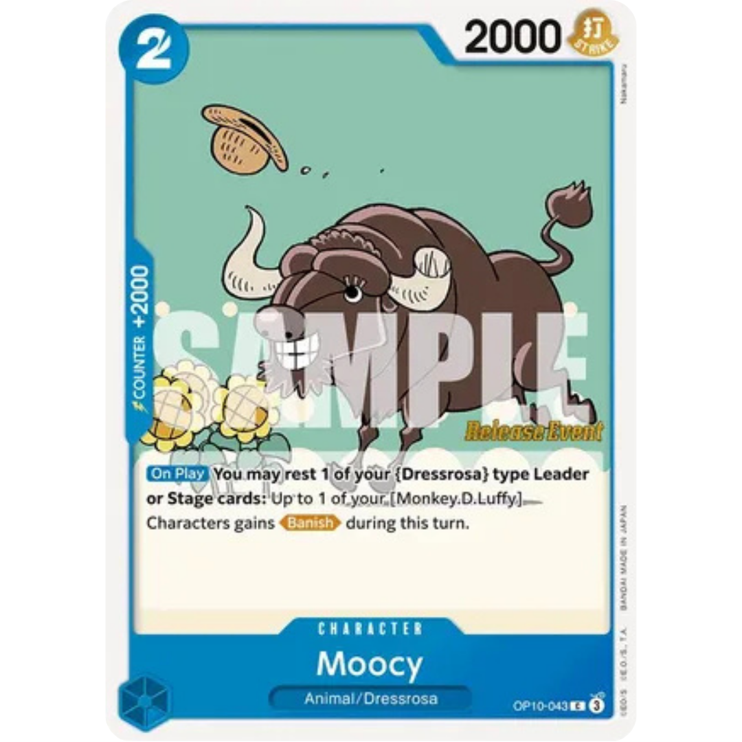 Moocy (OP10-043) - Royal Blood Release Event Cards