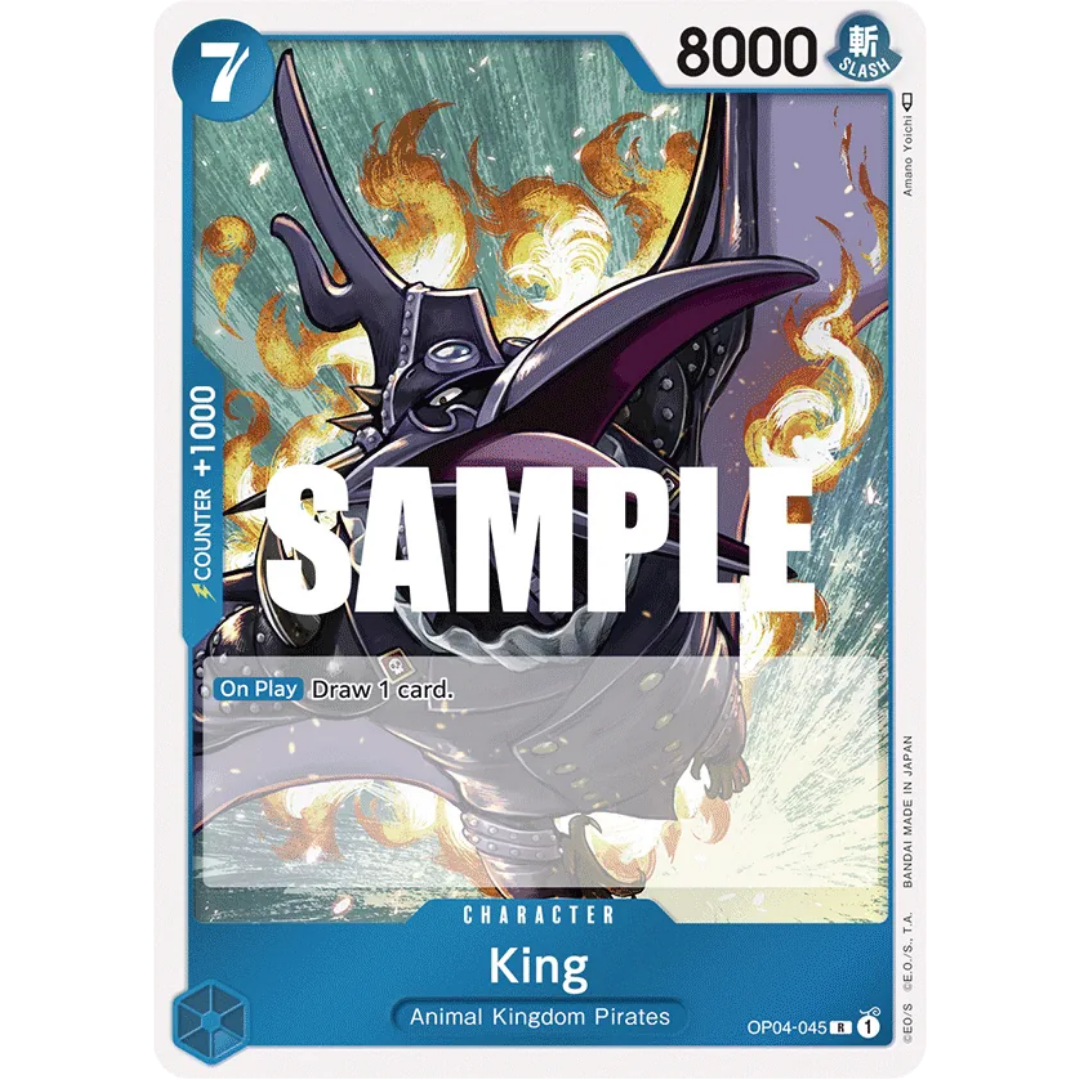 King (OP04-045) - Kingdoms of Intrigue Foil
