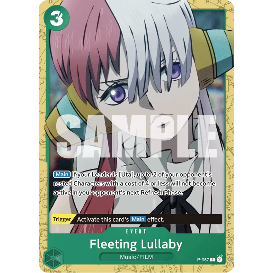 Fleeting Lullaby (P-057) - Starter Deck 16: GREEN Uta