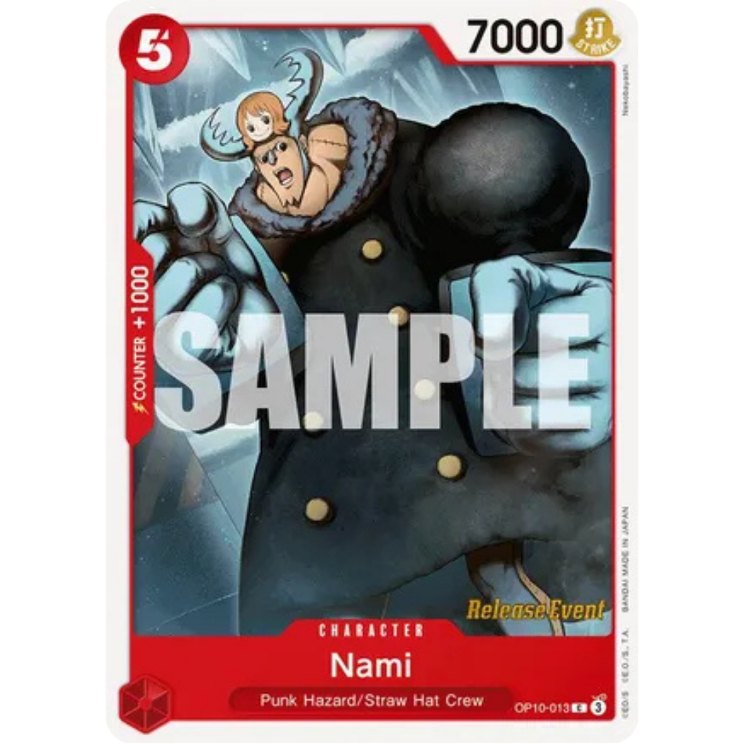 Nami (013) (OP10-013) - Royal Blood Release Event Cards