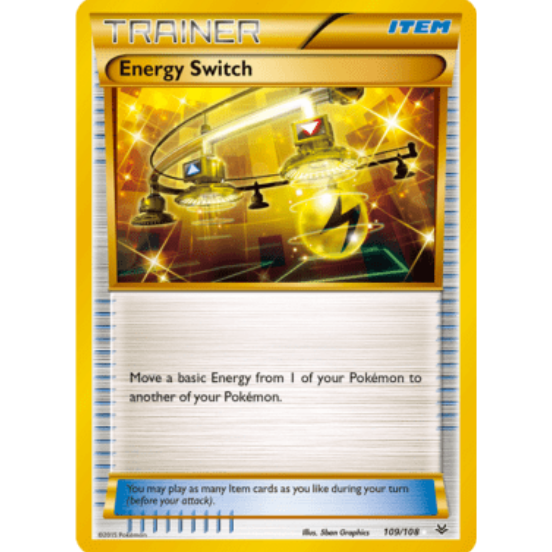 Energy Switch 109/108 - Holofoil XY Roaring Skies - Secret Rare