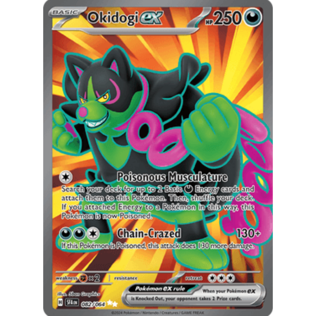 Okidogi ex 082/064 - Holofoil SV Shrouded Fable - Ultra Rare