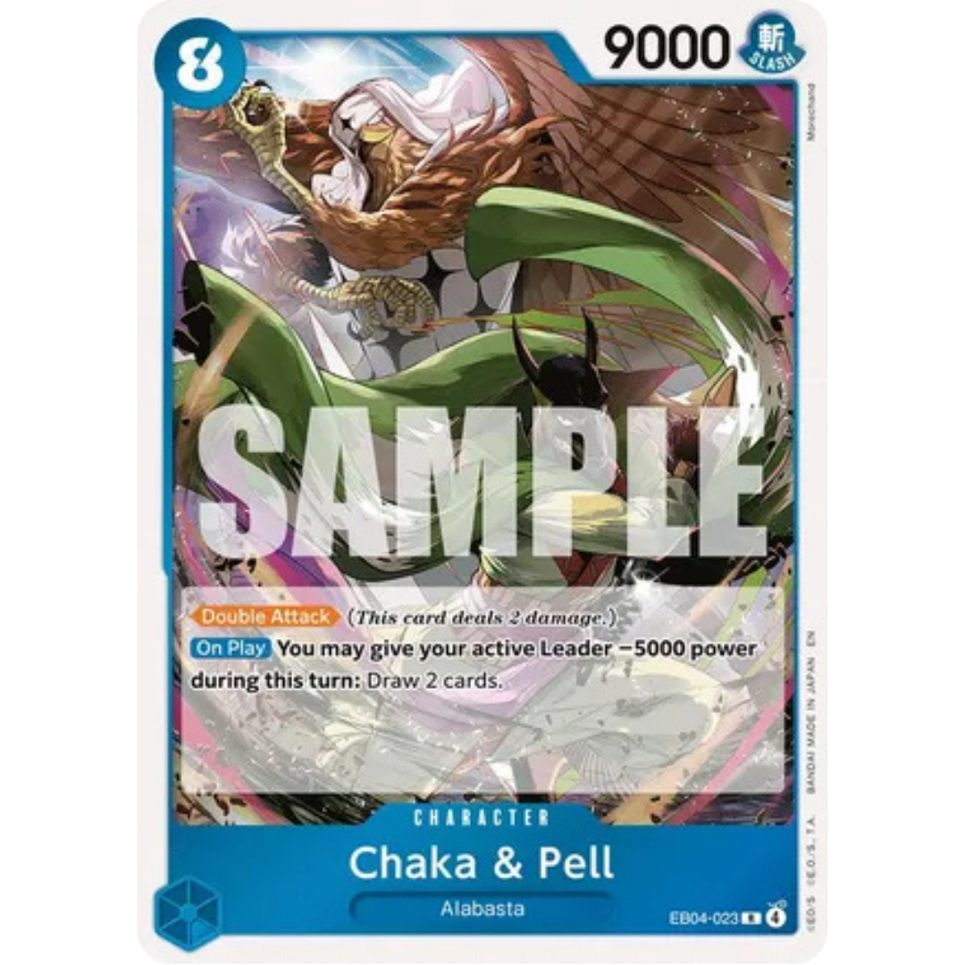 Chaka & Pell (EB04-023) - The Azure Sea's Seven Foil