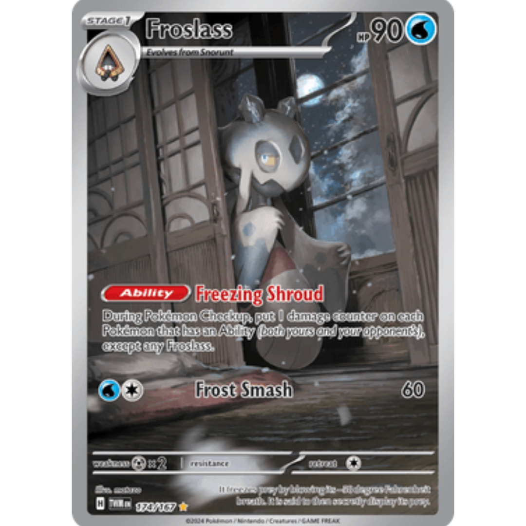 Froslass 174/167 - Holofoil SV06 Twilight Masquerade - Illustration Rare