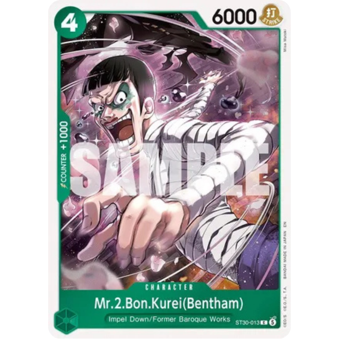 Mr.2.Bon.Kurei(Bentham) (ST30-013) - Starter Deck EX: Luffy & Ace