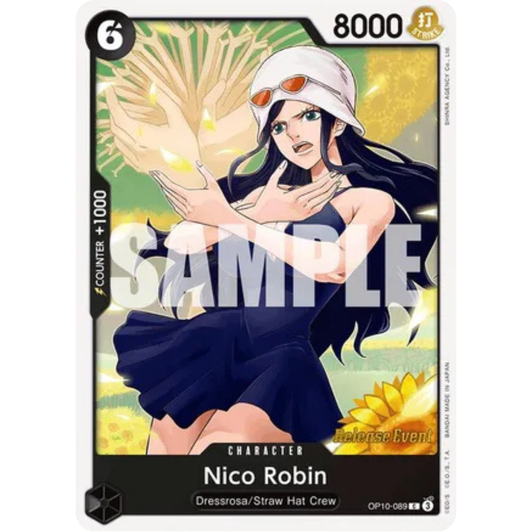 Nico Robin (OP10-089) - Royal Blood Release Event Cards
