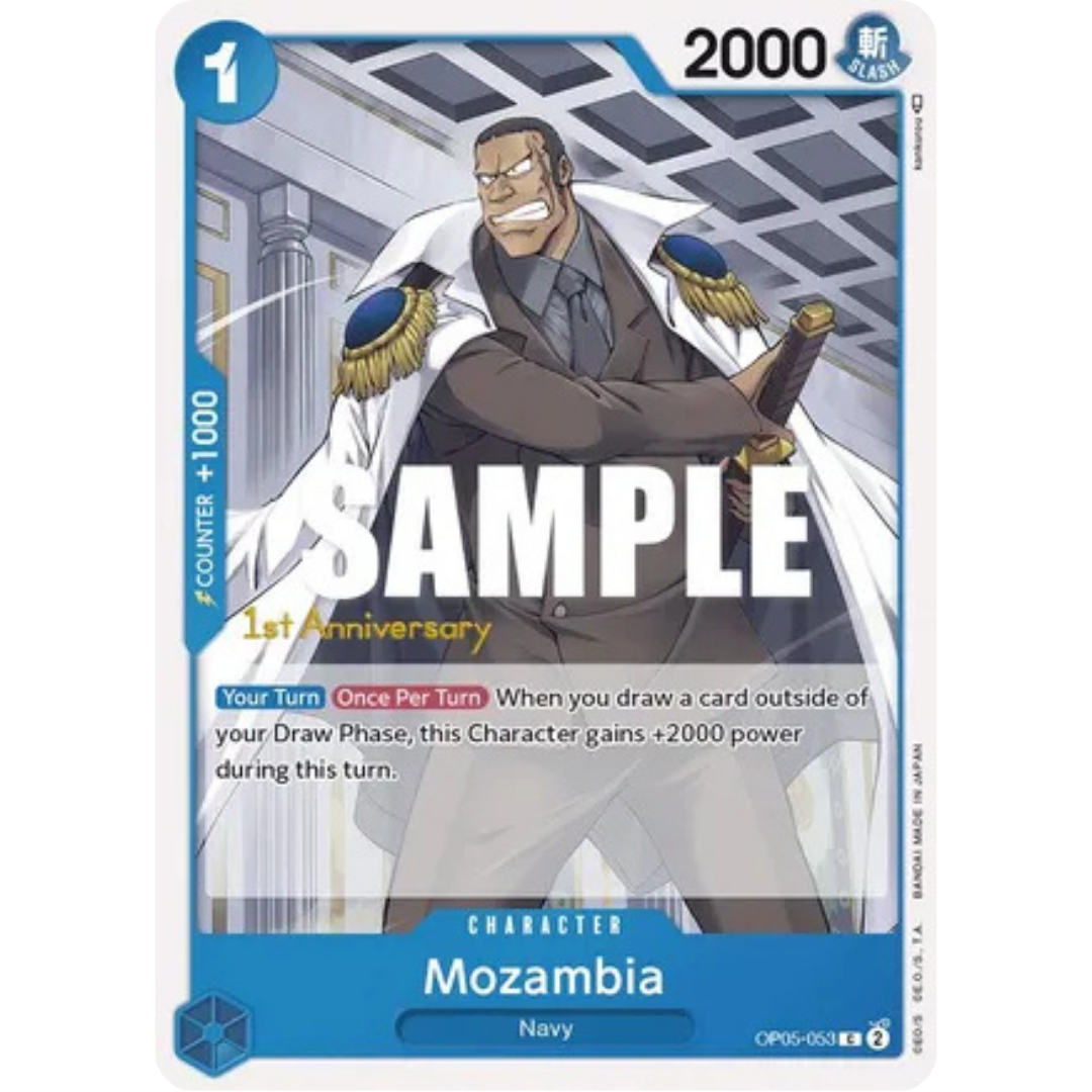 Mozambia (OP05-053) - Awakening of the New Era: 1st Anniversary Tournament Cards