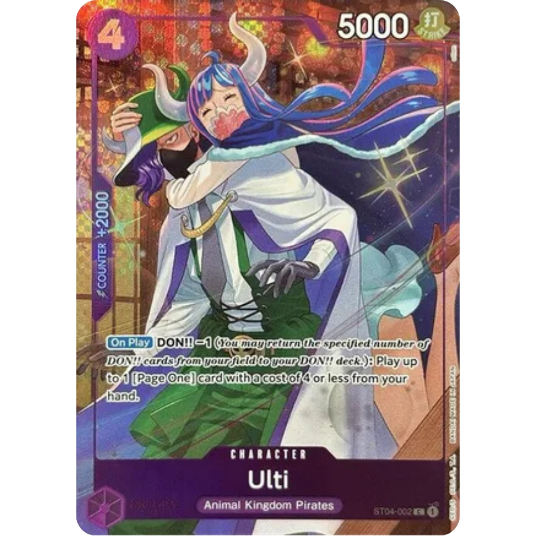 Ulti (Premium Card Collection -Best Selection Vol. 3-) (ST04-002) - One Piece Promotion Cards Foil