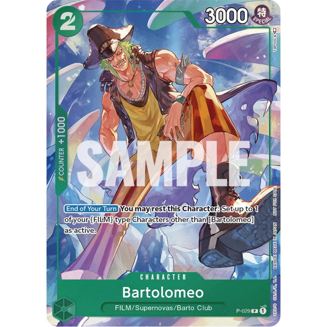 Bartolomeo (P-029) - Starter Deck 16: GREEN Uta