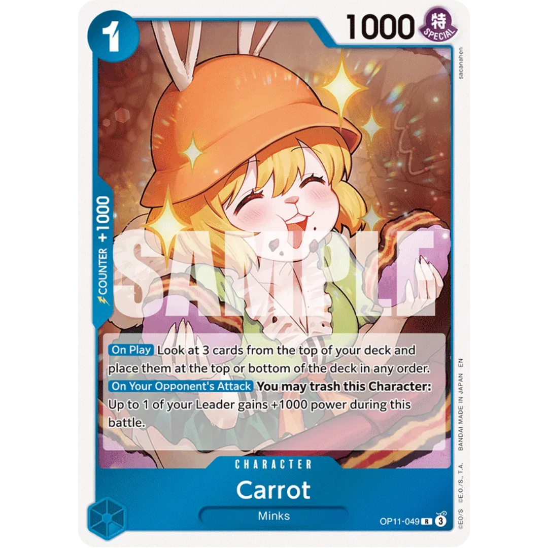 Carrot (OP11-049) - A Fist of Divine Speed Foil