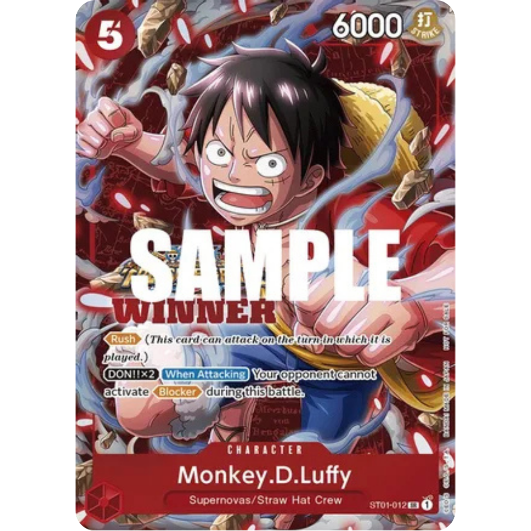 Monkey.D.Luffy (Winner Pack Vol. 5) (ST01-012) - One Piece Promotion Cards Foil