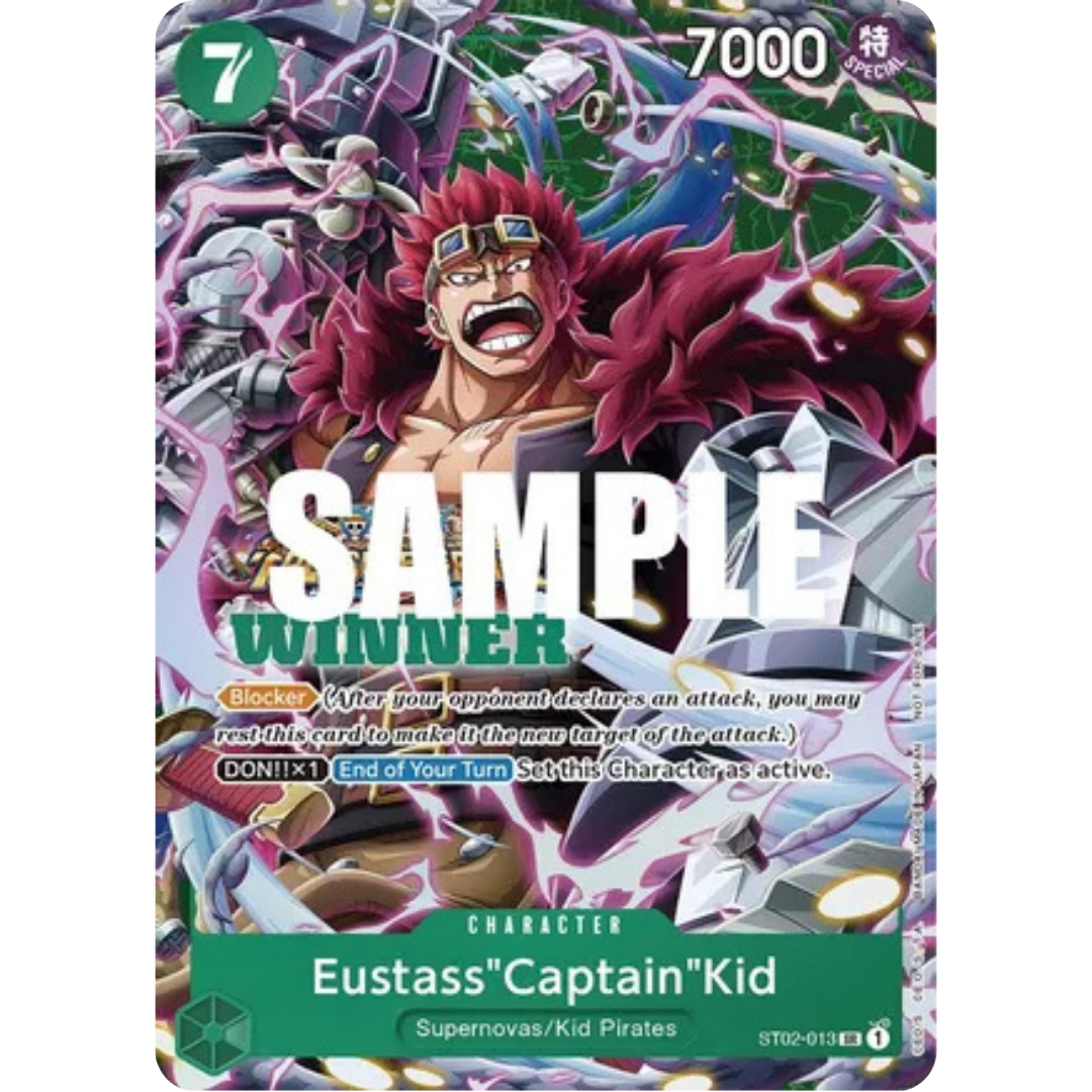 Eustass"Captain"Kid (Winner Pack Vol. 5) (ST02-013) - One Piece Promotion Cards Foil