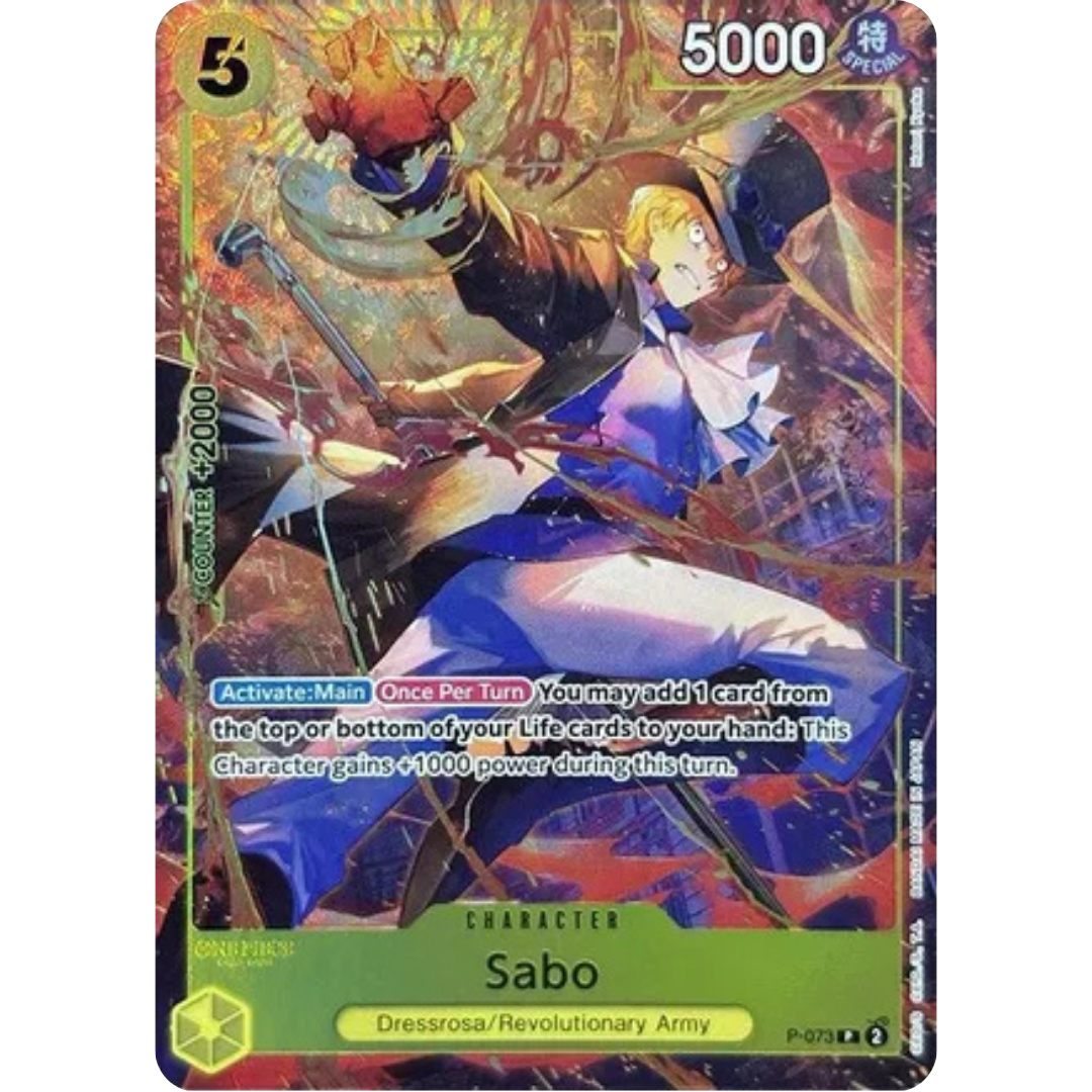 Sabo (Premium Card Collection -Best Selection Vol. 3-) (P-073) - One Piece Promotion Cards Foil