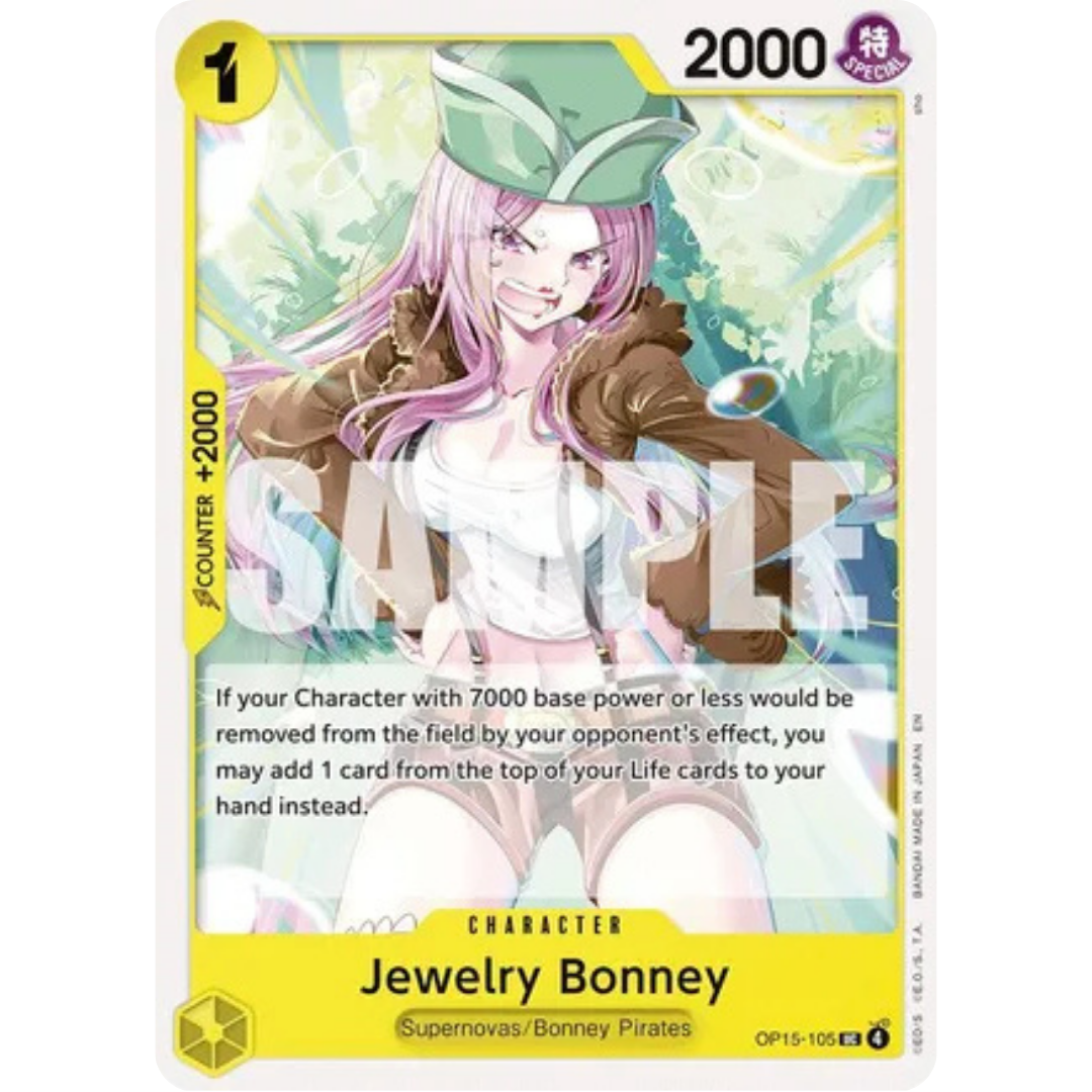 Jewelry Bonney (OP15-105) (OP15-105) - Adventure on Kami's Island