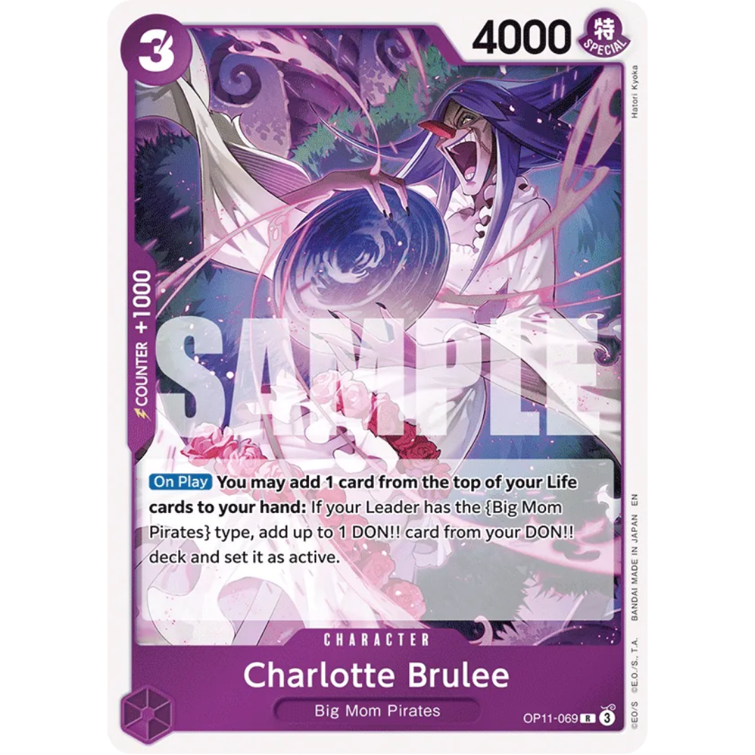 Charlotte Brulee (OP11-069) - A Fist of Divine Speed Foil
