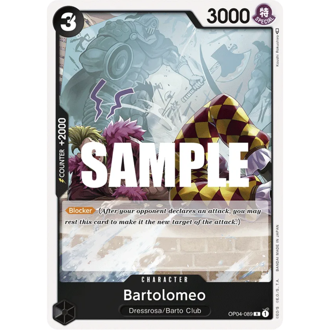 Bartolomeo (OP04-089) - Kingdoms of Intrigue Foil