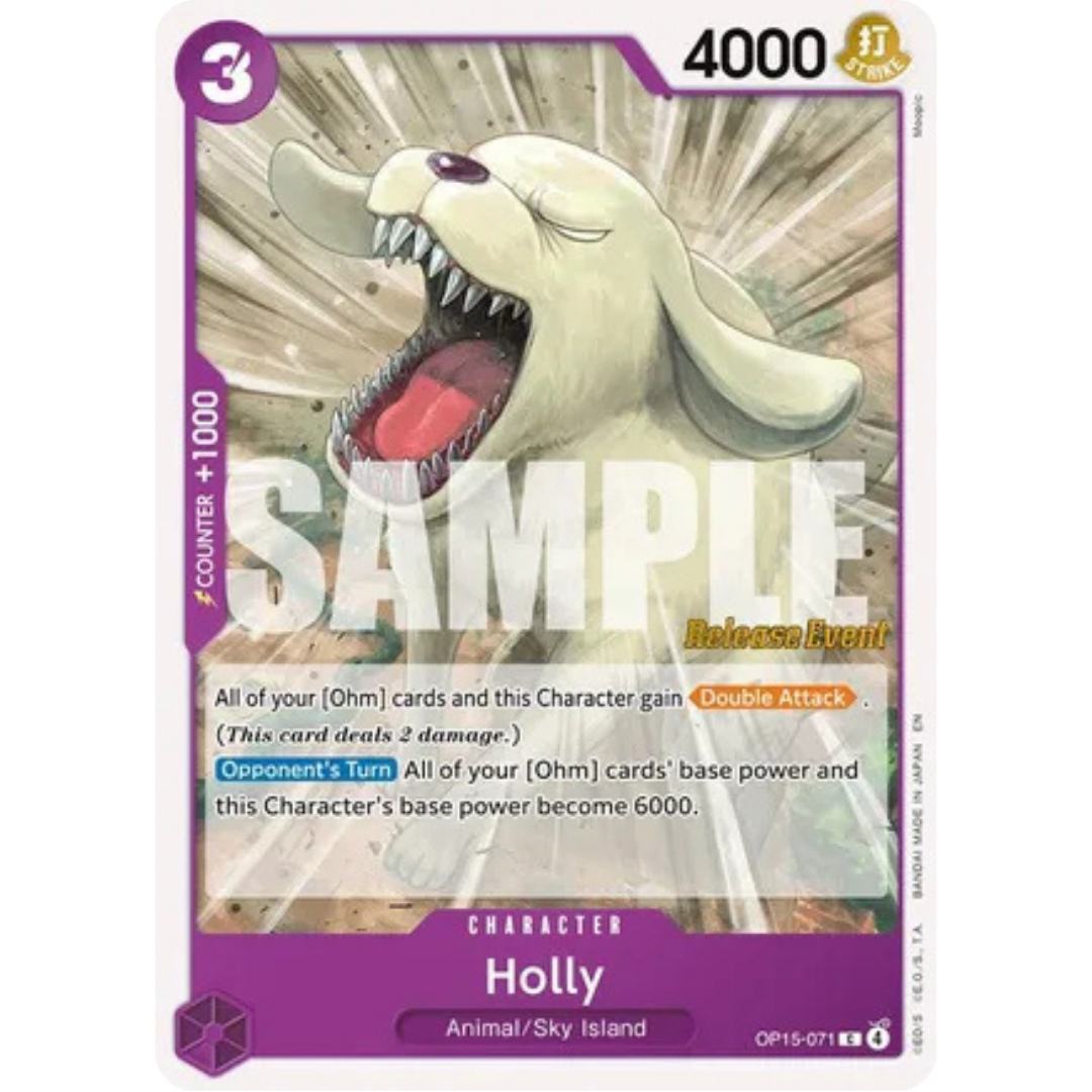 Holly (OP15-071) - Adventure on Kami's Island Release Event Cards