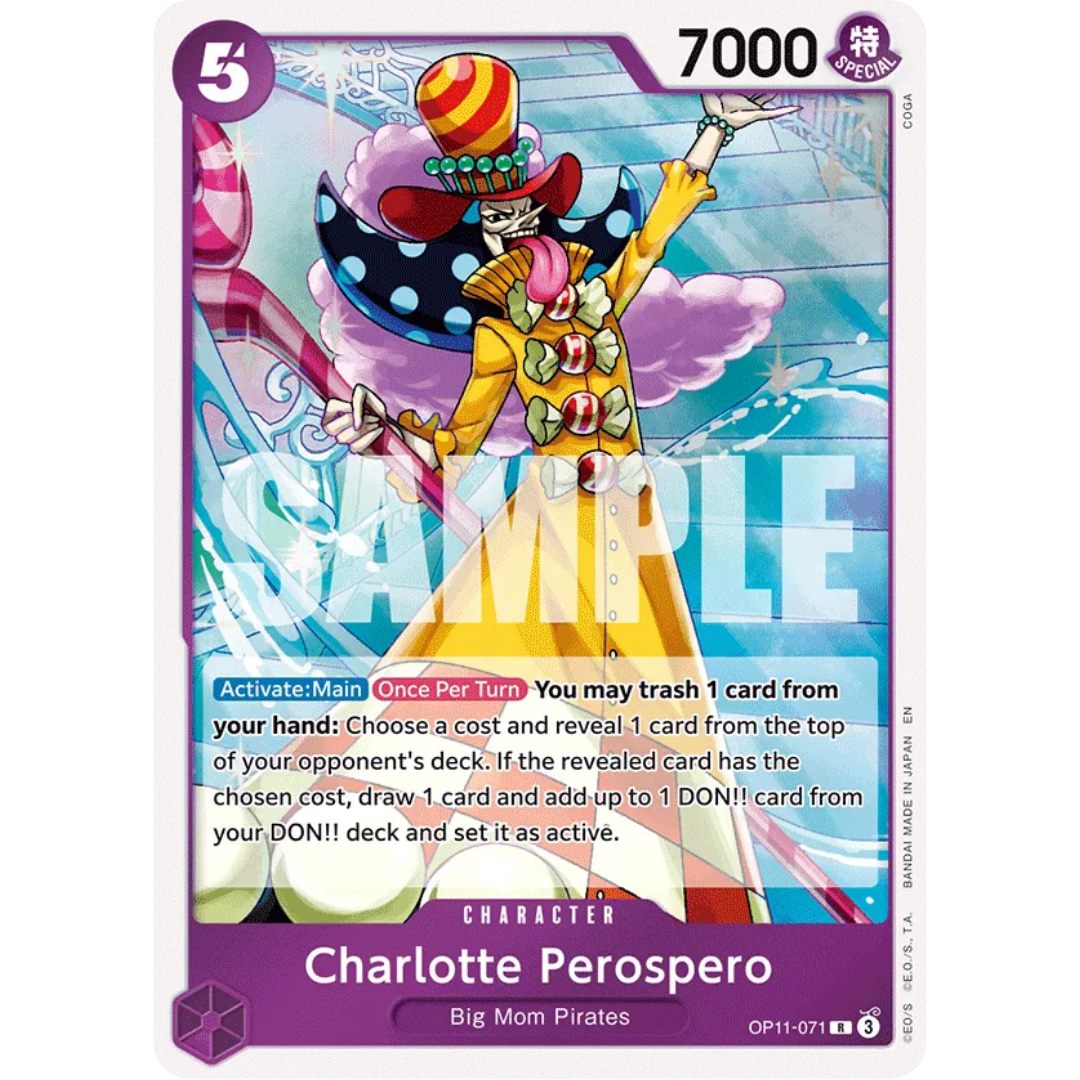 Charlotte Perospero (OP11-071) - A Fist of Divine Speed Foil