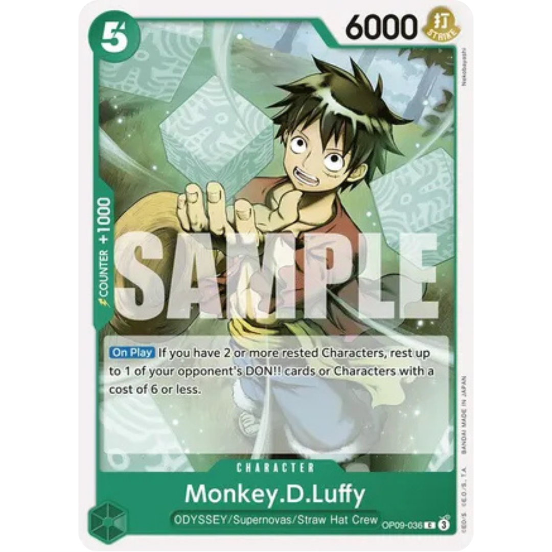 Monkey.D.Luffy (036) (OP09-036) - Emperors in the New World