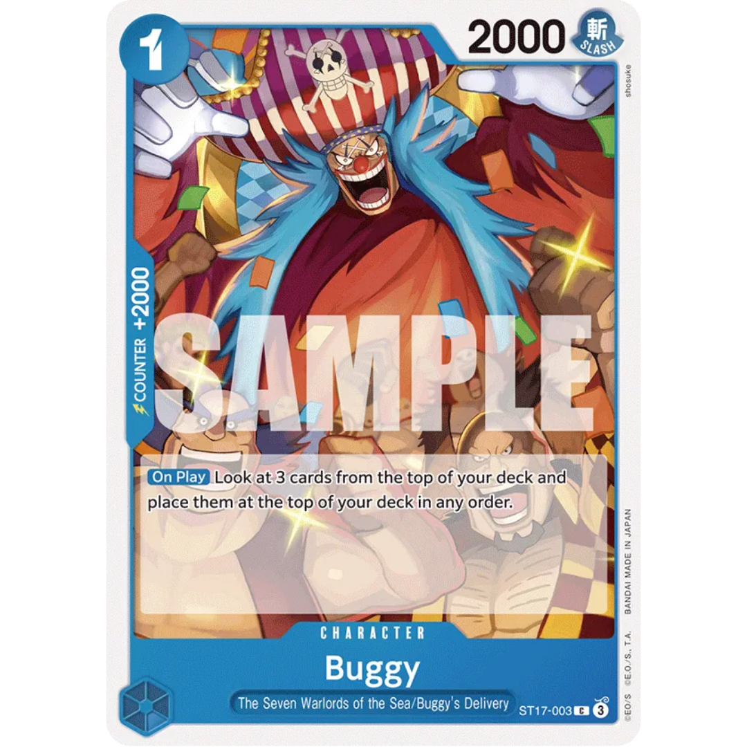 Buggy (ST17-003) - Starter Deck 17: BLUE Donquixote Doflamingo