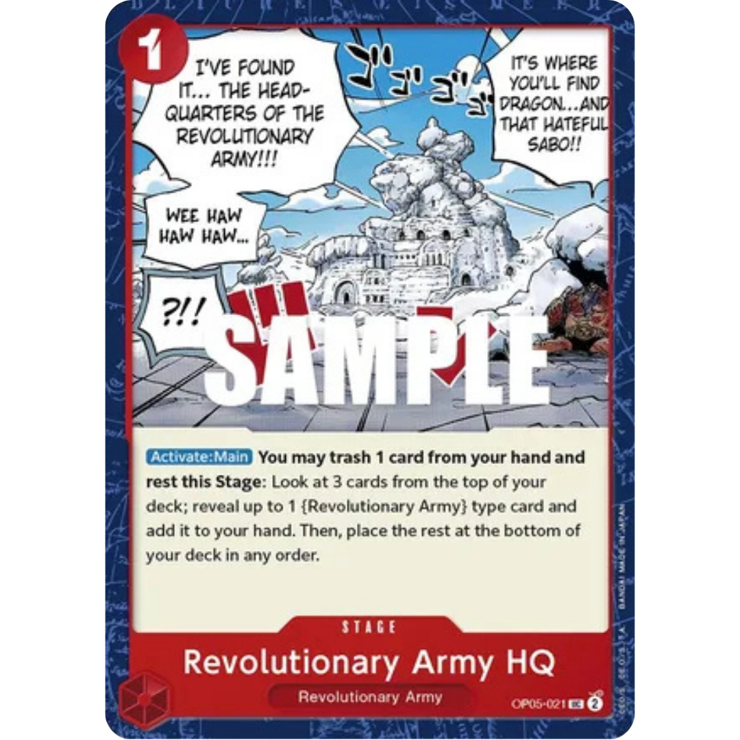 Revolutionary Army HQ (OP05-021) - Awakening of the New Era