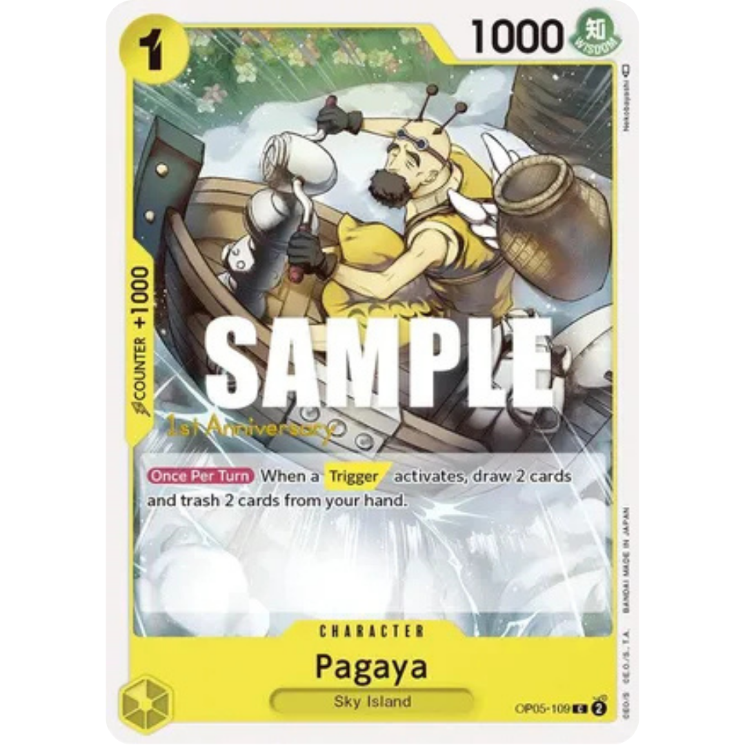Pagaya (OP05-109) - Awakening of the New Era: 1st Anniversary Tournament Cards