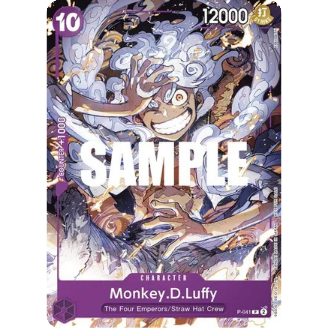 Monkey.D.Luffy (041) (P-041) - One Piece Promotion Cards