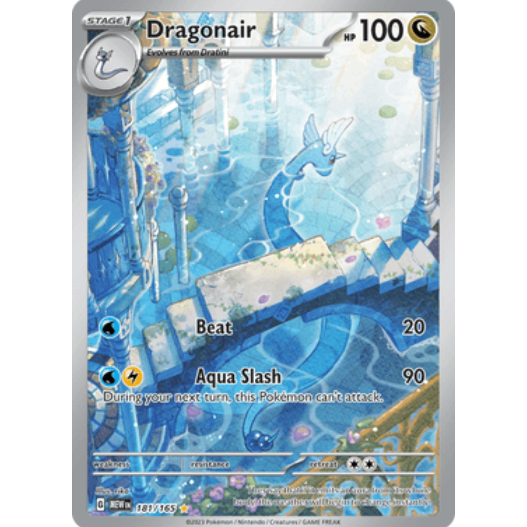 Dragonair 181/165 - Holofoil SV Scarlet & Violet 151 - Illustration Rare