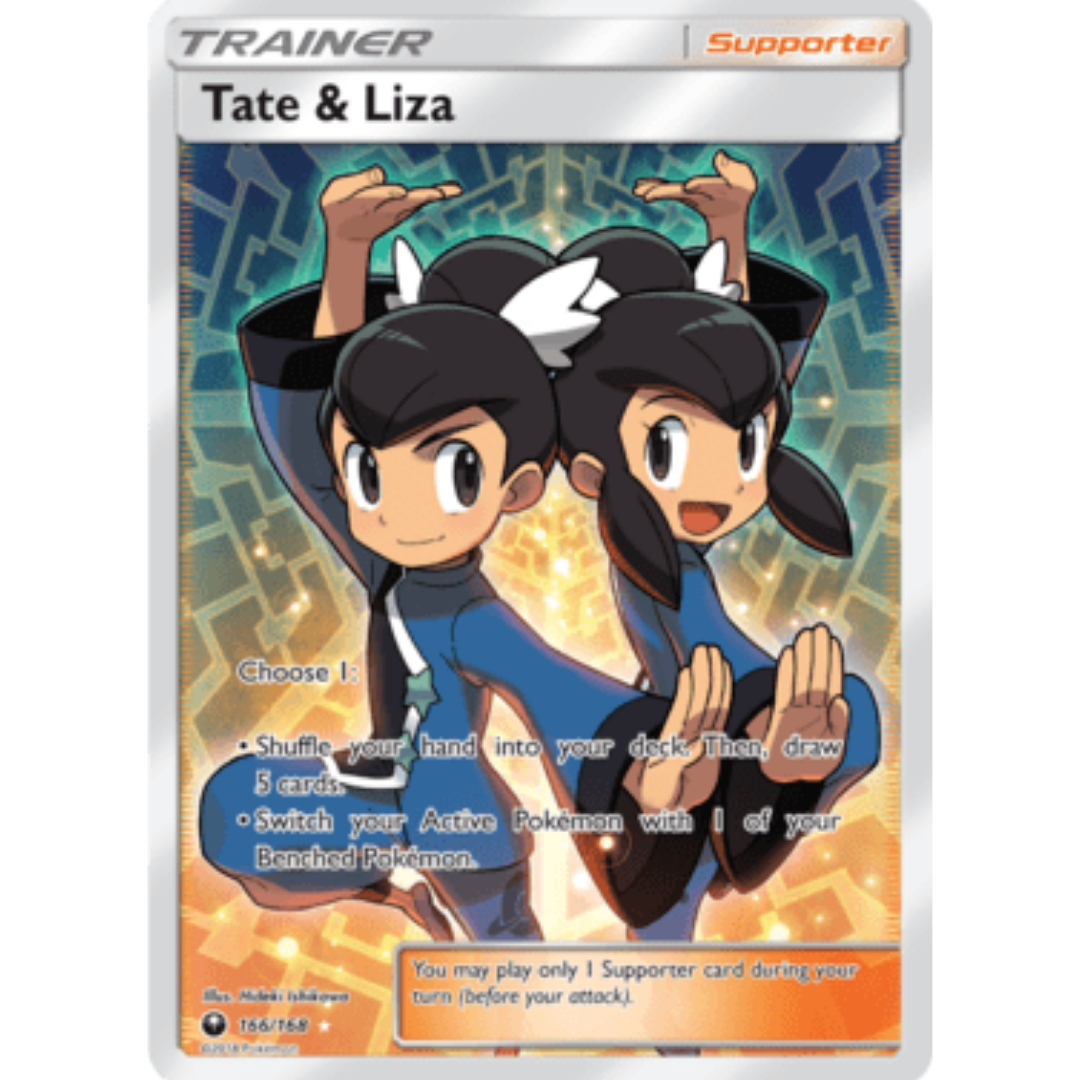 Tate & Liza (Full Art) 166 - Holofoil SM Celestial Storm - Ultra Rare