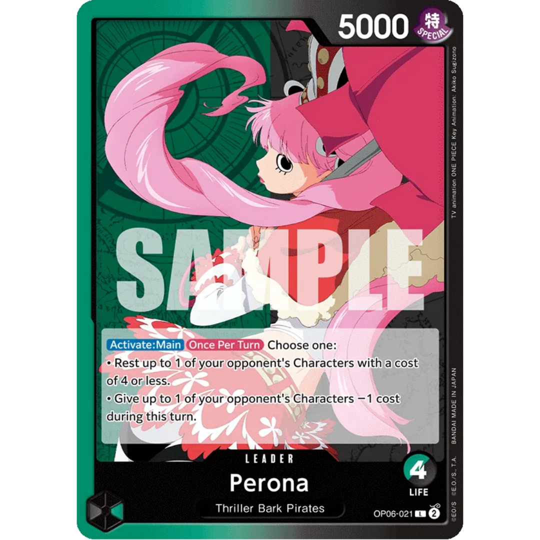 Perona (021) (OP06-021) - Wings of the Captain