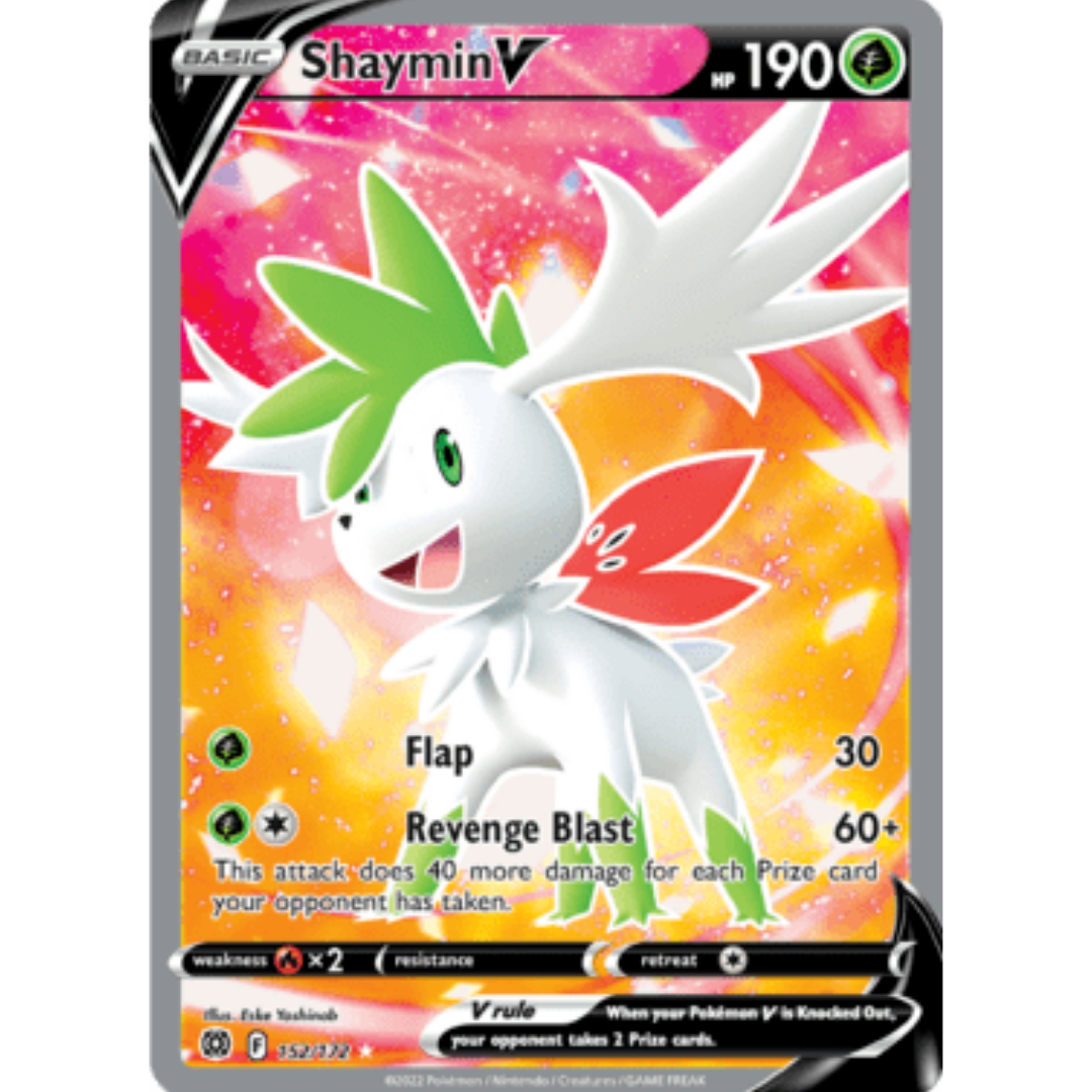 Shaymin V (Full Art) 152 - Holofoil SWSH09 Brilliant Stars - Ultra Rare