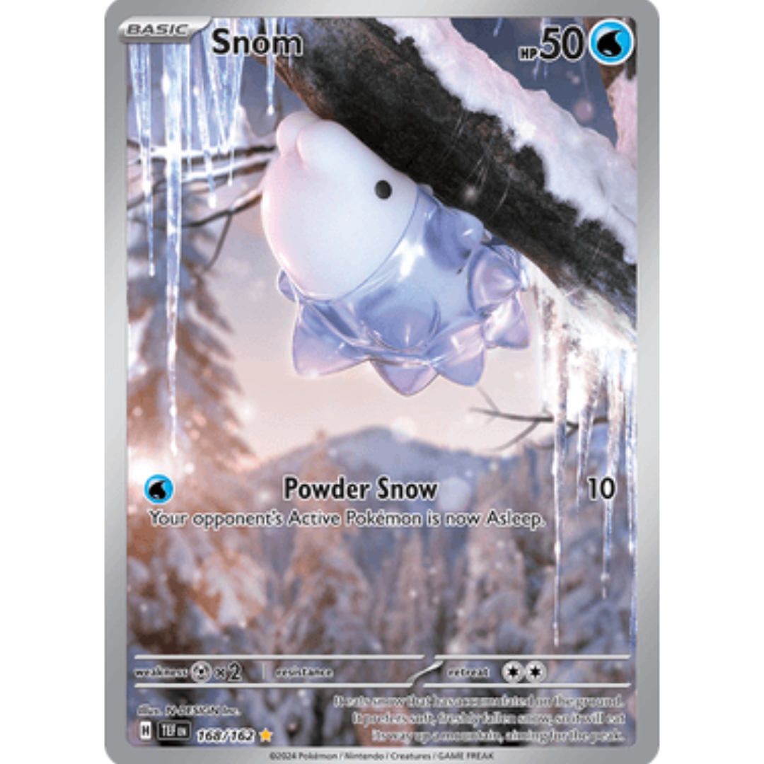 Snom 168/162 - Holofoil SV05 Temporal Forces - Illustration Rare