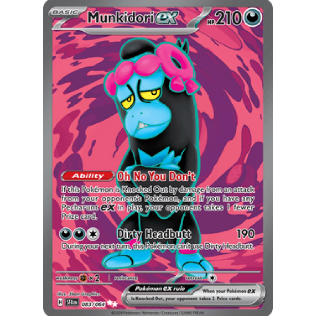 Munkidori ex 083/064 - Holofoil SV Shrouded Fable - Ultra Rare