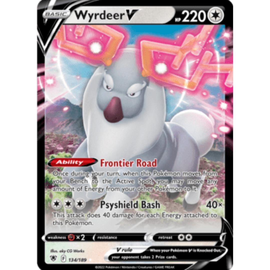 Wyrdeer V 134 - Holofoil SWSH10 Astral Radiance - Ultra Rare