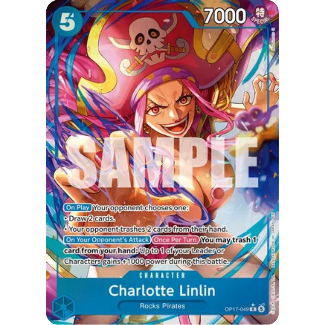 Charlotte Linlin (049) (Alternate Art) (OP17-049) - The World's Strongest Warriors Foil