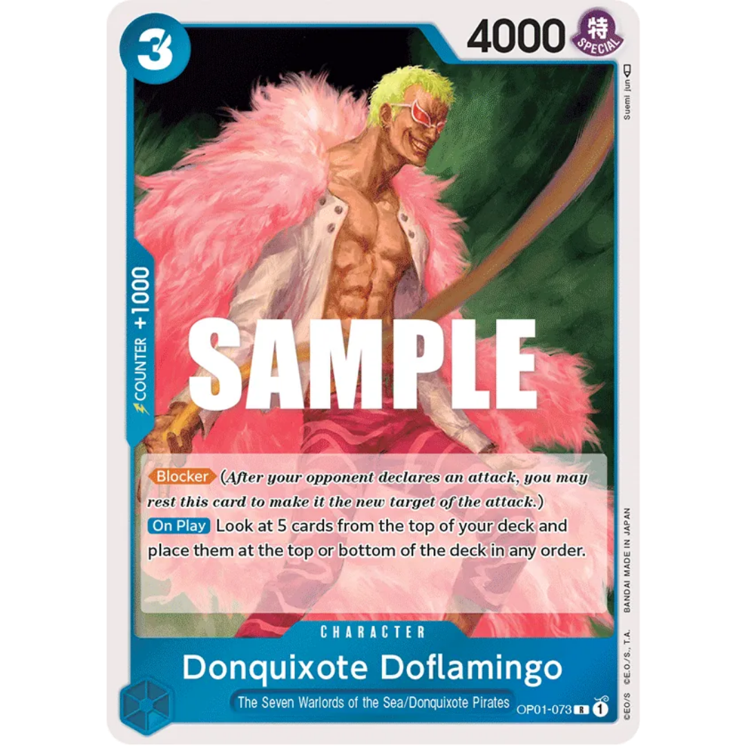 Donquixote Doflamingo (OP01-073) (OP01-073) - Starter Deck 17: BLUE Donquixote Doflamingo